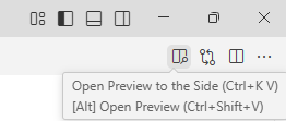 Markdown preview VS code
