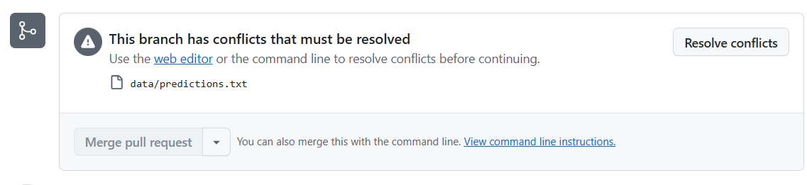 Fork repository