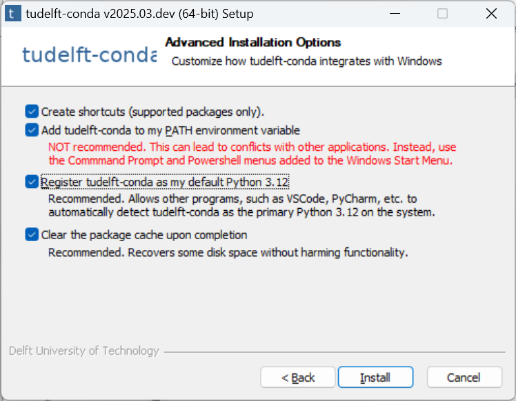 Add conda to PATH
